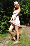 Linda D cute girl outside