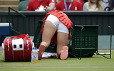 UPSKIRT WHITE TENNIS SEX-BOMBS - V