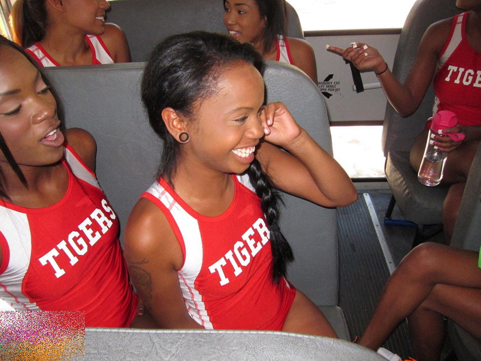 Naked Girl Groups 161 - Ebony Cheerleaders 3