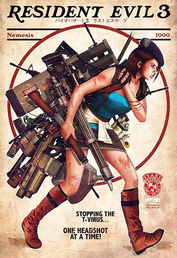 Gamer Gals REH 6. Jill Valentine  14