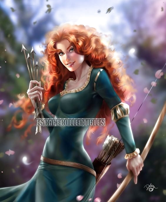 Fairy Tale Sweethearts 27. Merida 16