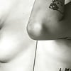 Ireland Baldwin posing topless dec 2017 3