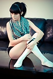  Girls in white stocking and knee socks XXVII 6