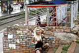 Russian Blonde in Public 4