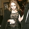 Lily-Rose Depp seethrough top dec 2017 7